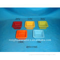 Colorful Ceramic Square 2.6" Lines Dish